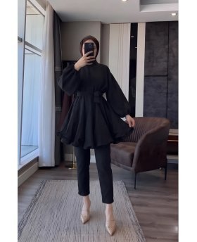 ABLA DRESS GREEN
