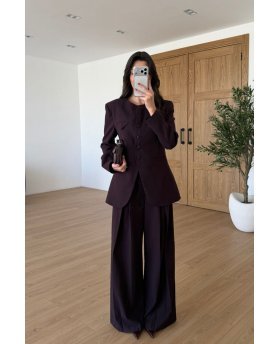 SALSABIL SET BURGUNDY
