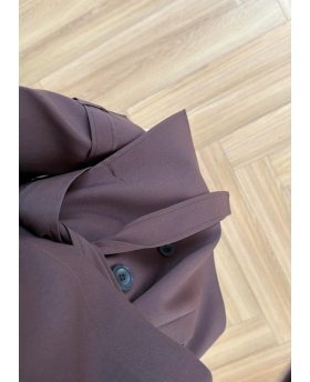 HANA TRENCH BROWN