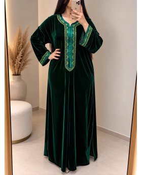 IMAN CAFTAN GREEN