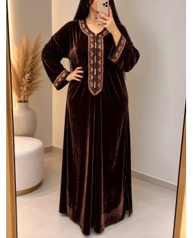 IMA CAFTAN BROWN