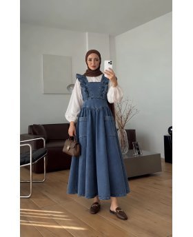 LAMA DRESS DENIM