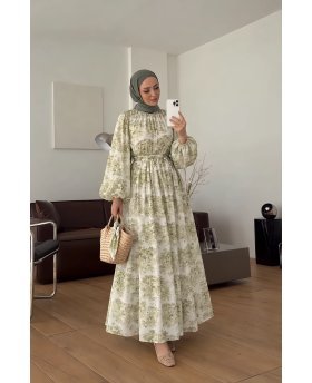 BAYAN DRESS GREEN