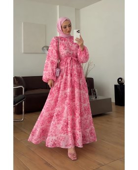 BAYAN DRESS FUCHSIA
