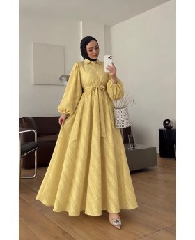ANIKA DRESS YELLOW