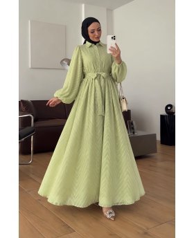 FAYRUZ DRESS GREEN