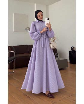 FAYRUZ DRESS  LILAC