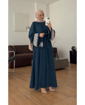 ALAE ABAYA PETROL GREEN