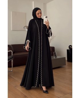 SUJUD ABAYA SET BLACK