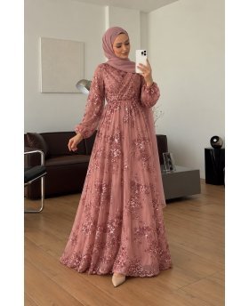 REHAM DRESS PINK
