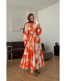 RUH DRESS ORANGE
