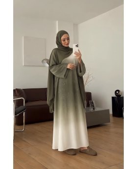 AMAL ABAYA GREEN
