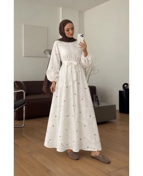 DILARA DRESS NUDE