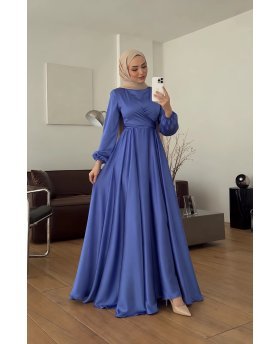 MIRAL DRESS BLUE