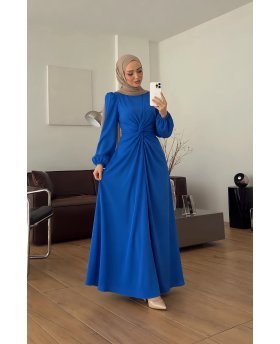 LUNA DRESS BLUE
