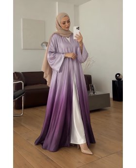 SHAMSS ABAYA PINK