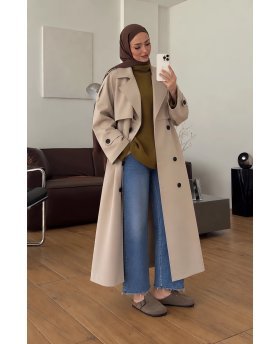 HANEEN TRENCH BEIGE