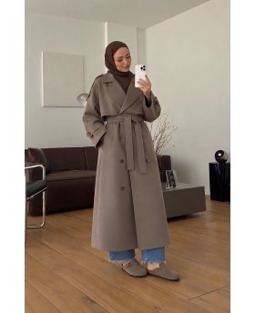 HANEEN TRENCH TAUPE