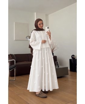 LUJAIN SET WHITE