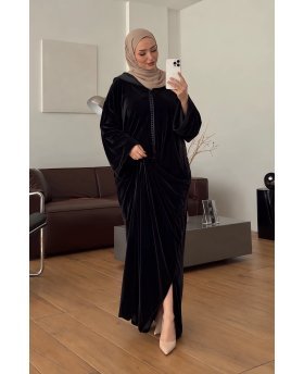 SAMRA JALLABA BLACK