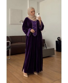 IMAN CAFTAN PURPLE
