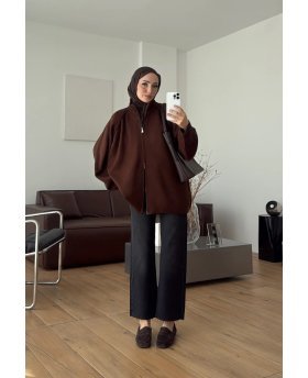 AMANI SWEATER BROWN