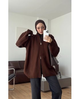 AMANI SWEATER BROWN