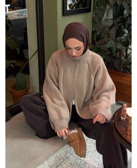 AMANI SWEATER TAUPE